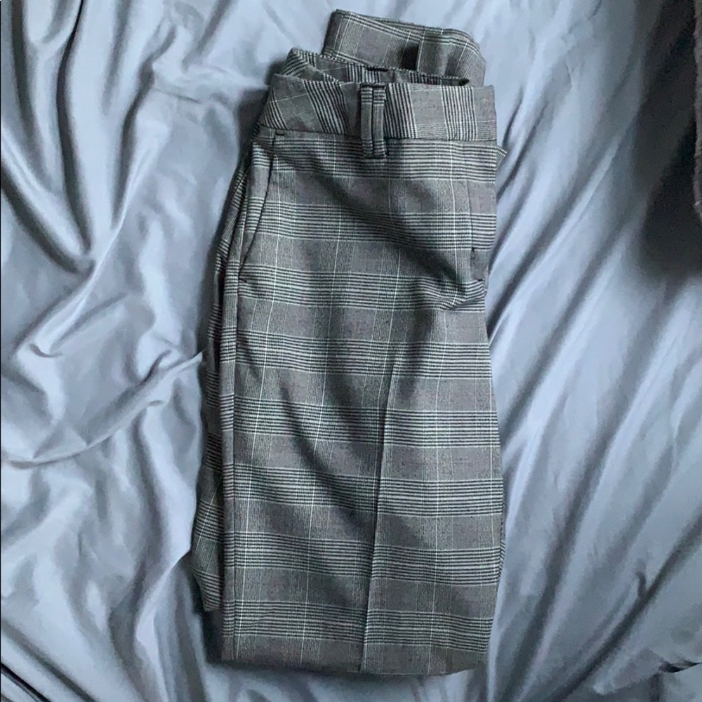 Plaid pants